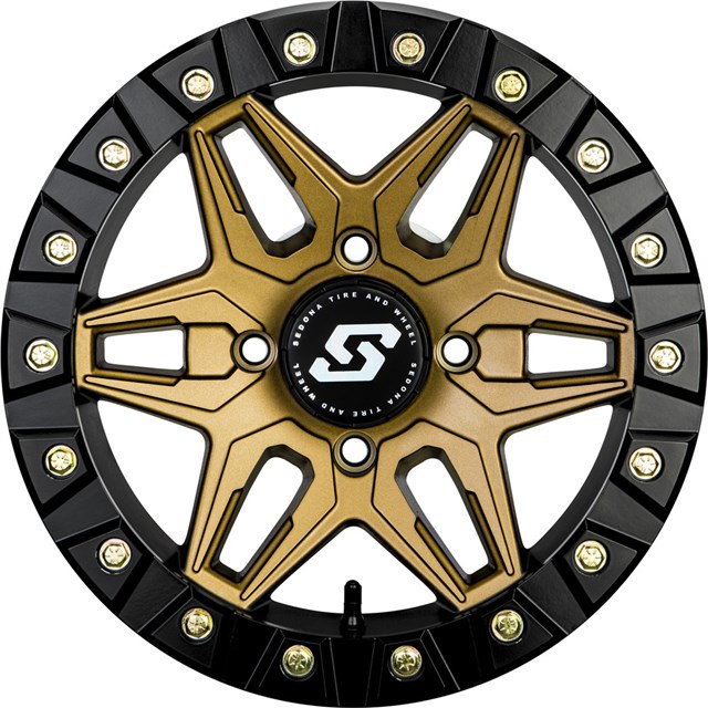 Split 6 Beadlock Wheel Bronze