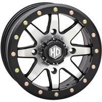 HD9 Beadlock Matte Black / Machined Wheel