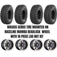 Raceline Mamba Beadlock Wheel / Maxxis Ceros Tire Kit