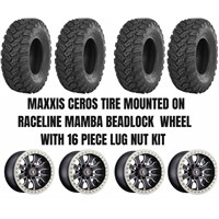 Raceline Mamba Beadlock Wheel / Maxxis Ceros Tire Kit