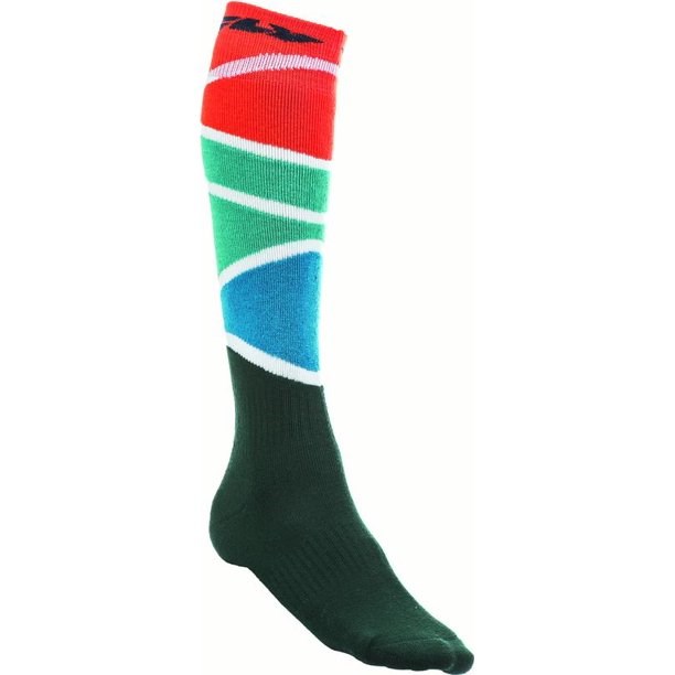 FLY MX SOCKS THICK RED/BLUE/BLACK