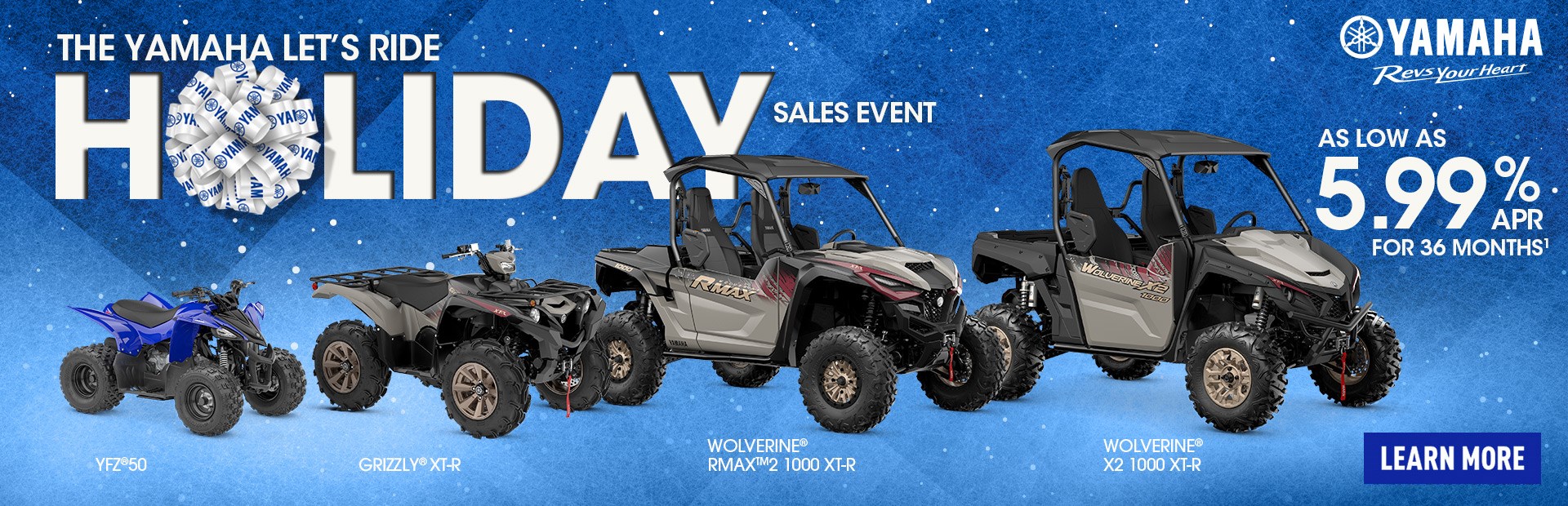 Yamaha Side by Side Sale
