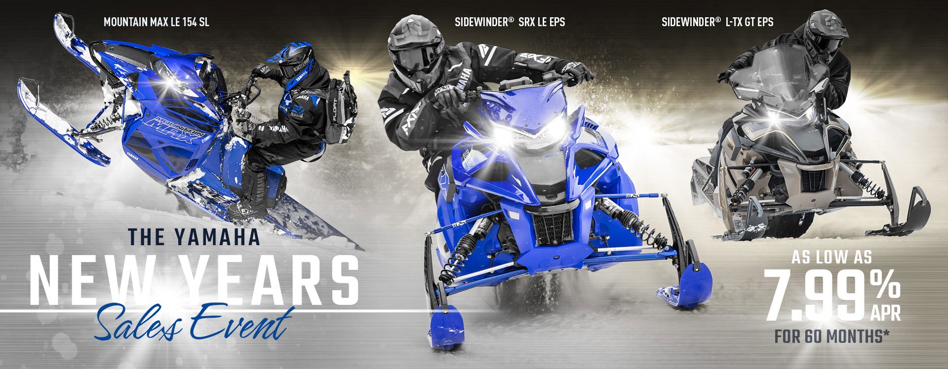 Yamaha Snowmobile Sale info